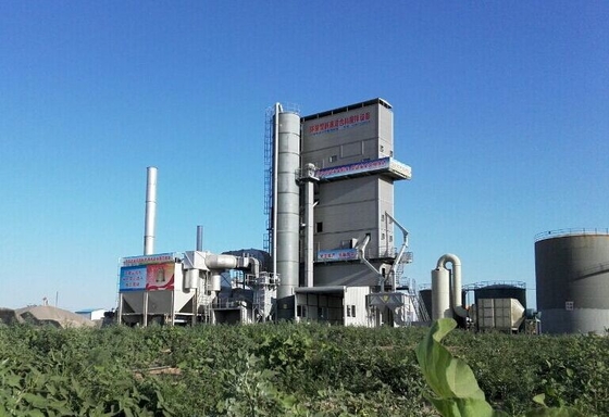 Little Emission Full Green Type Asphalt Processing Plant , Asphalt Mixer Plant With Filler Tank