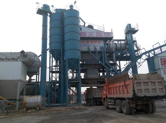 Toledo 4 Point Pressure Sensor Asphalt Recycling Plant With 5000KG Storage Bin