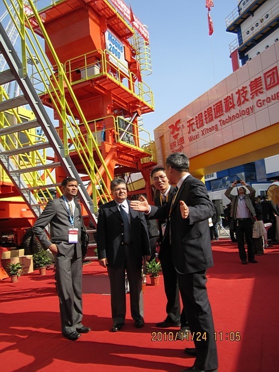 Twice Weighing Method Portable Asphalt Plant , 160tph Automatic Batching Plant